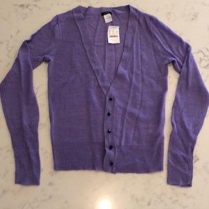 J Crew Purple Sweater